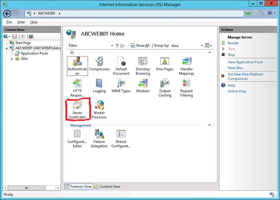 Iis 7 Csr Creation Ssl Certificate Installation