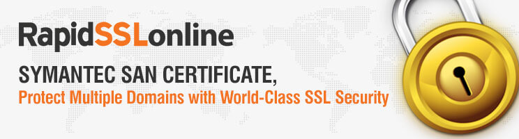 Symantec SAN SSL from RapidSSLOnline