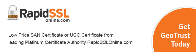 san certificate from rapidsslonline