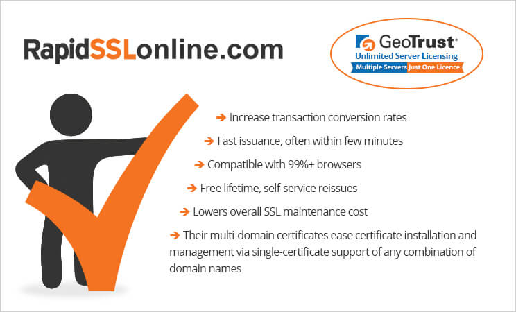 GeoTrust SSL features