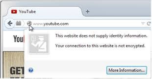 browser error- youtube