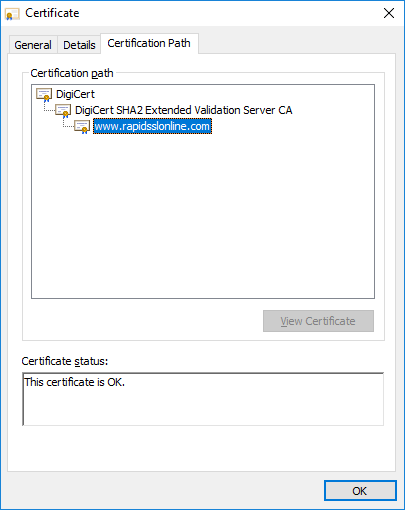 Graphic: ssl certificate chain example