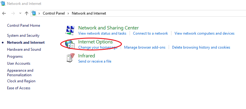 Computer Network and Internet Settings