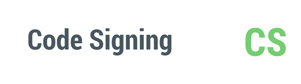 Code Signing Certificate Type Header Image